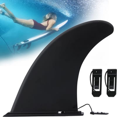 Afneembare Surfvin Set voor SUP, Longboard en Kajak - Centrale Vin voor Stabiliteit en Controle