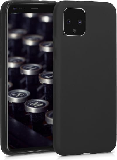 kwmobile telefoonhoesje geschikt voor Google Pixel 4 - Hoesje voor smartphone - Back cover in mat zwart