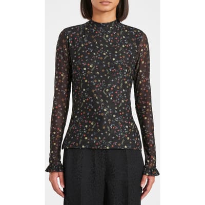 Paul Smith Womens Top Black Size: L | Long-Sleeved Tops Outlet | Dames | Zwart