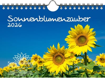Zonnebloem Kalender 2026 DIN A5 - Maandkalender met Prachtige Bloemmotieven