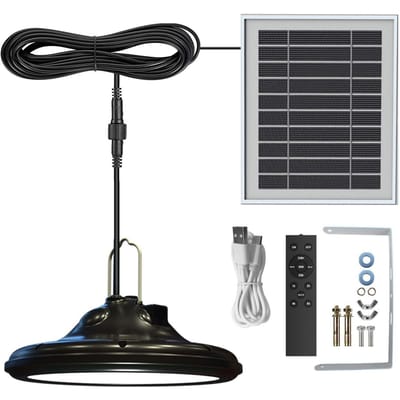 Neoglint UFO énergie solaire 100 LED suspension lampe extérieure suspendue pour Patio jardin cour maison fête éclairage utilisation type1