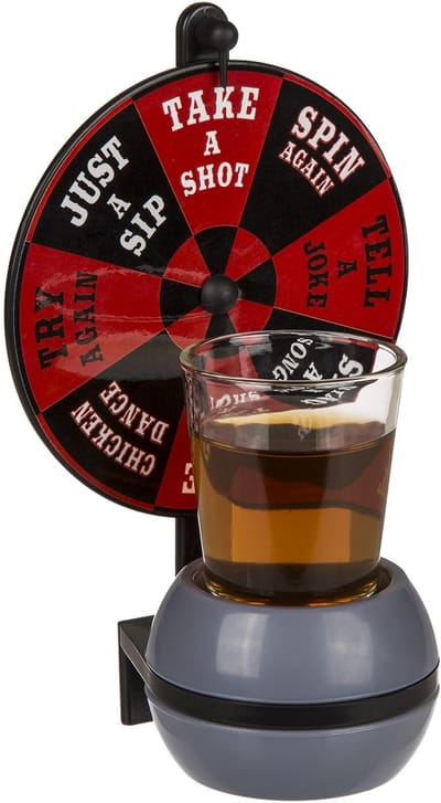 Dailygoods- Drinkspel Grappig - Partyspel - Zuipspel - Shooter-glas - Verjaardagsfeestje - Oudejaarsavond - Feestspel