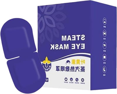 Verwarmende Oogmaskers - Stoommaskers - Ontspanning Ogen - Zelfverwarmend - 10 Stuks - Wit