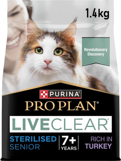 PURINA NESTLE Pro Plan LiveClear Kitten Rich in turkey - dry cat food - 1.4kg