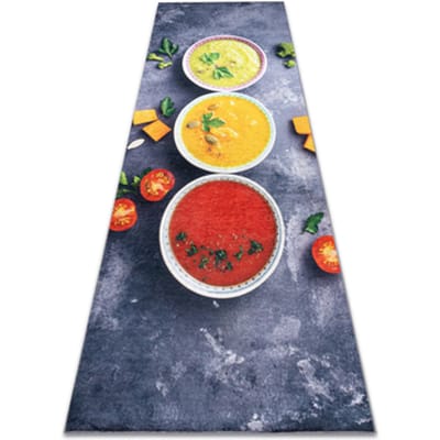 Kleden Rugsx ANDRE 33290 tapijt wasbaar Sauzen keuken antislip 80x200 cm
