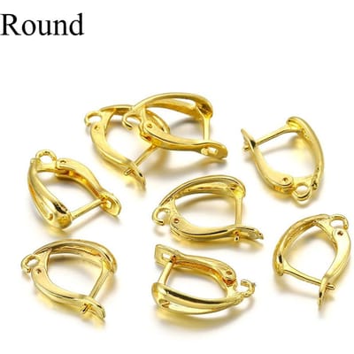 6 Stuks Handgemaakte DIY Oorbellen Materiaal Pakket, Lente Oorhaakje, Oorklemmetje, U-vormig Oorhaakje, Modieuze Oorbellen Accessoire Set 6pcs