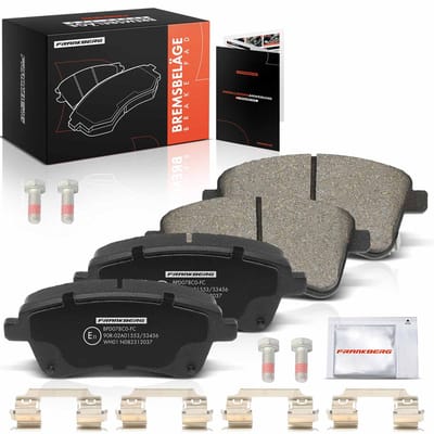 Frankberg 4x Remblokken vooras voor KIA Venga YN 1.4L 1.6L 2010-2019