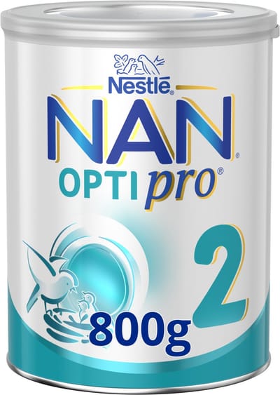Nestlé NAN OptiPro 2 Babyvoeding - Melkpoeder 3 x 800g - Vanaf 6 Maanden