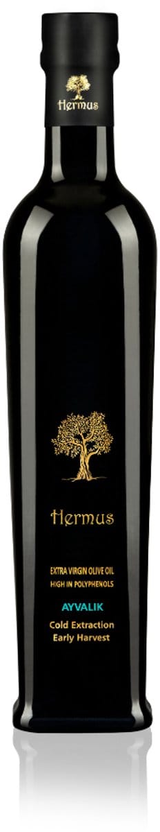 Hermus- Ayvalık- Premium Turkse Olijfolie – Vroege Oogst 2025 | Gebalanceerd & Aromatisch | Ultra Lage Zuurgraad <0,2% | Award Winning Turkse Olijfolie | 500 ml