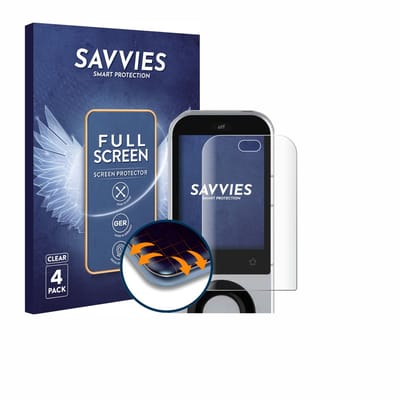 Savvies - Screenprotector voor Sofabaton X2 - Folie Beschermfolie transparant volledig dekking 4 Stuks