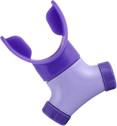 Breathing Trainer draagbare verstelbare ademtrainer longtrainer voor mond en spieren, ademtrainingsapparaat voor waden, sport, zingen, fietsen