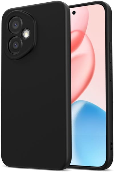 Zwart Dun TPU Hoesje Geschikt voor Honor 400 | Back Cover | Lichtgewicht | Ultra Dun | Flexibel | Zacht