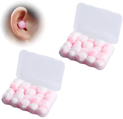 Dailygoods - 40 Stuks Wasballen voor Ruisonderdrukking en Slaapcomfort