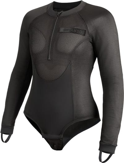 Pando Moto Bia Body Dames zwart - maat S