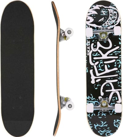 Compleet Skateboard voor Beginners met ABEC-7 Lagers - Ideaal Cadeau voor Kinderen en Tieners