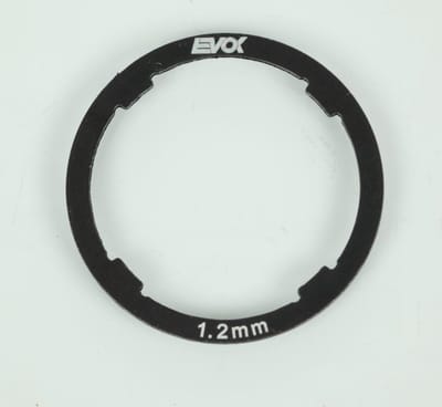 Rondelle calage pignon boîte 1.2mm EVOK pour scooter Piaggio 50 Vespa 1963-1971