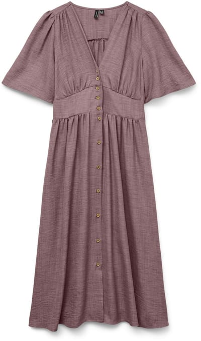 VERO MODA - VMMELANEY 2/4 BLK DRESS WVN NOOS - Dames - Mini jurken