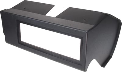 1-DIN Paneel geschikt voor Fiat Panda (141) 1986-2002 Kleur: Zwart