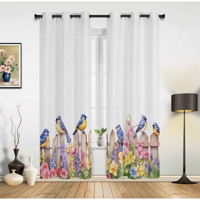 Barok Patroon Decoratie Bloem Grijs Raamgordijnen Scenische Gordijnen voor Woonkamer Decoratieve Items Woonkamer 135W x 60H(cm)