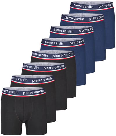Pierre Cardin Heren Boxershorts 8 Pack Basic Trunks Veelkleurig 3XL Heren ondergoed - Labelvrije Comfort