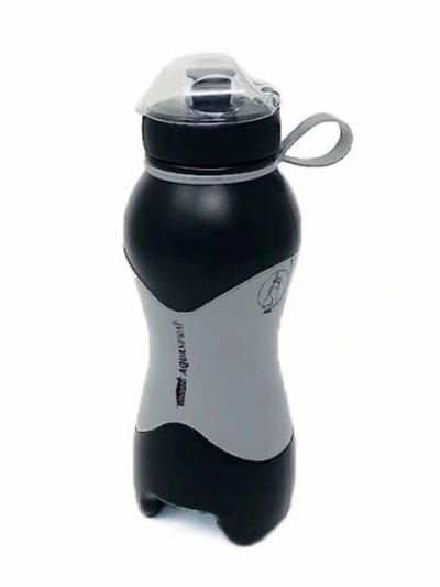 AquaSpray Sportfles Zwart - 600 ml met Vernevelaar