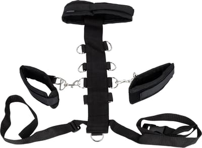 Fetish Fantasy Harness - Handboeien - Zwart