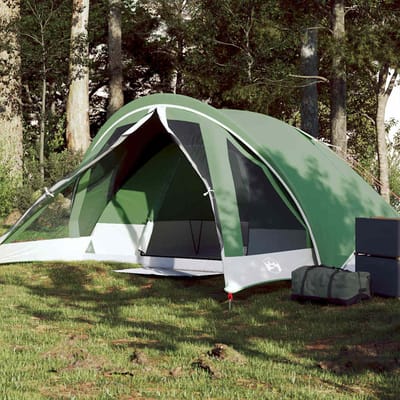 vidaXL - Tent - 4-persoons - waterdicht - groen
