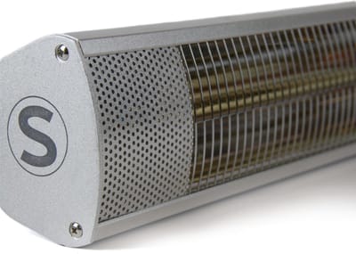 Terrasverwarmer 1500 watt - Stenda Calor Cor Prata - Zilver - elektrisch