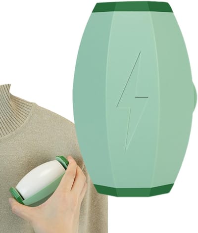 Pluisroller Herbruikbaar - Haarverwijderaar - Snel Reinigen - Wasbaar Ontwerp - 10.2 x 6.5cm - Groen