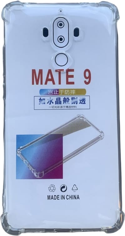 Hoesje Geschikt voor Huawei Mate 9 Anti Shock silicone back cover/Transparant hoesje