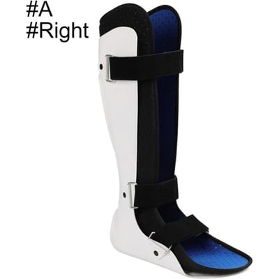 Verstelbare Enkel Voet Drop Brace Orthese Spalk Voor Ondersteuning Past Op Beide Voeten Achillespees Stabilisator 1 Stuks M/L Maat L