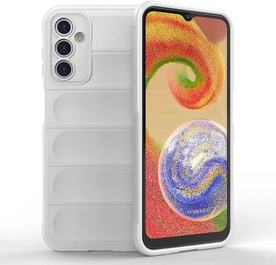 Coverup Hoesje - Geschikt voor Samsung Galaxy A14 Hoesje - Coverup Hands-On Rugged Back Cover - Wit