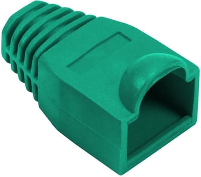 Cat 5 tule voor RJ45 stekker - 5.5mm - Groen - Allteq