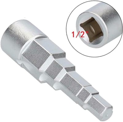 Radiatorsleutel Set - Verwarmingssleutels - Ontluchten Verwarming - Dubbele Ratelkop - 10-21 mm - Zilverkleurig
