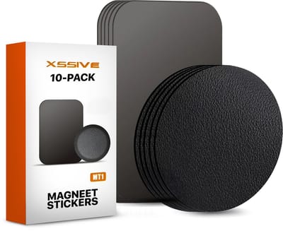 10-Delige Set Metalen Plaatje - Auto Magneet Sticker Telefoon - Voor Magnetische Telefoonhouders - Magneetplaatjes - Plaatjes Zelfklevend Stickers