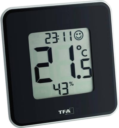 Digitale Thermo-Hygrometer met Groot Display voor Temperatuur en Luchtvochtigheid