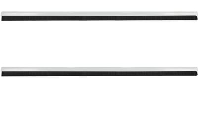 KOTARBAU® 2 stuks Borstelafdichting voor Deur, 100 cm, Wit, Automatische, PVC Tochtstrip Met Borstel, Zelfklevend, Insectenwerend, Geschikt Voor Binnendeur, Eenvoudige Montage