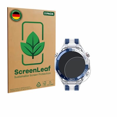 2 Stuks Screenprotector voor Huawei Watch Ultimate 2 Blue - Hoogwaardige Beschermfolie transparant