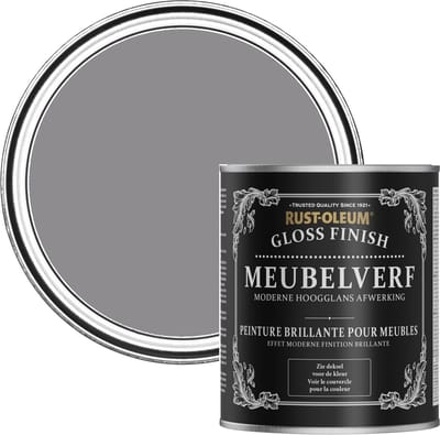 Rust-Oleum Paars Meubelverf Hoogglans - Iris 750ml