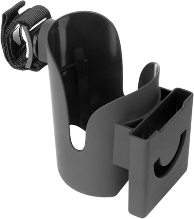 Bekerhouder Kinderwagen - Fleshouder Organizer - Onderweg Gemak - Morsvrije Ontwerp - 15.5 x 13 x 9 cm - Universeel