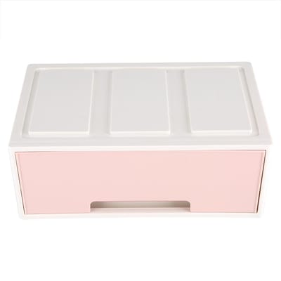 Kleurrijke Bureau Opbergdoos met Lades Sieradenhouder Kastjes Decor D # white