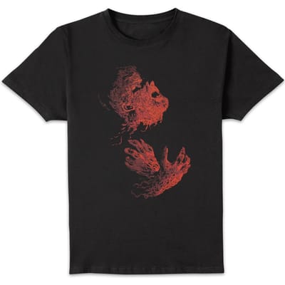 Universal Monsters The Wolfman Illustrated T-shirt - Zwart - S
