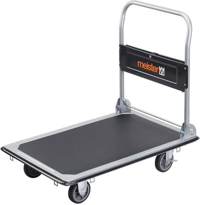 Inklapbare Platformwagen tot 300 kg met Zwenkwielen en Antislip Coating