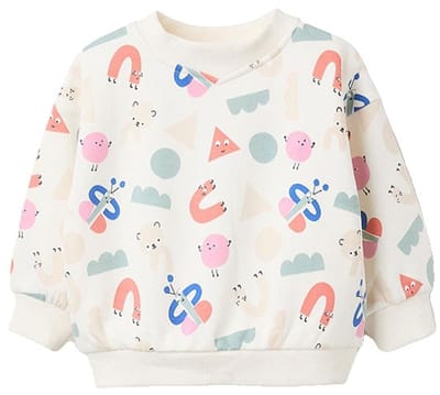 Zippy 3107433701 Sweatshirt Wit 6-9 Months Meisjes