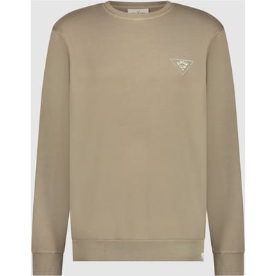 Circle of Trust Eloin Sweat Pebble Size: XS | Sweaters Outlet | Heren | Beige