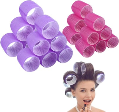 Krulspelden Set - Haarrollers - Heatless Curls - Kleefrollers