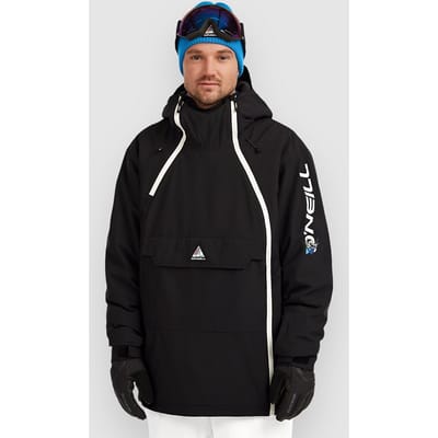 O´neill Fwc Play Asymmetric Snow Jas Zwart 2XL Man