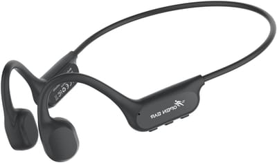 Draadloze Noise Cancelling Hoofdtelefoon met AI, IPX8 Waterdicht en Real Bone Conditioning voor Sport en Fitnessactiviteiten