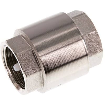 G 1'' Vernikkeld Messing Terugslagklep 12 bar (174 psi)