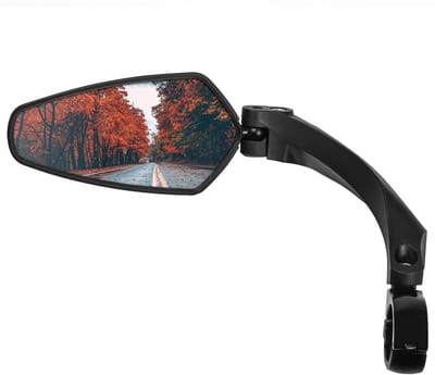 TIKKENS® Fietsspiegel Links - Verstelbaar - Fiets Spiegel Geschikt voor E-bike, Speed-pedelec